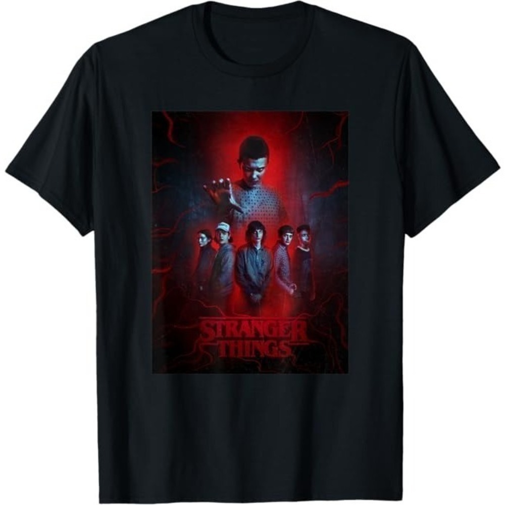 Stranger Things Season 4 Poster Group Shot Graphic Unisex T-Shirt